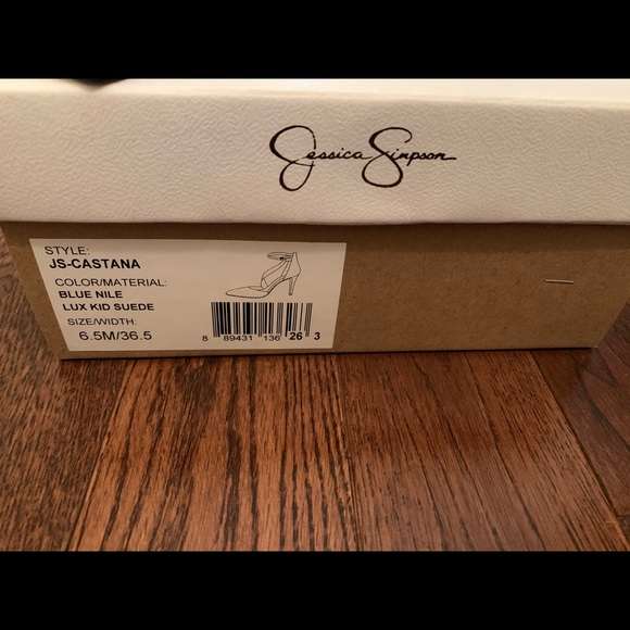 Jessica Simpson pumps heels ankle strap *brand new - Picture 2 of 2